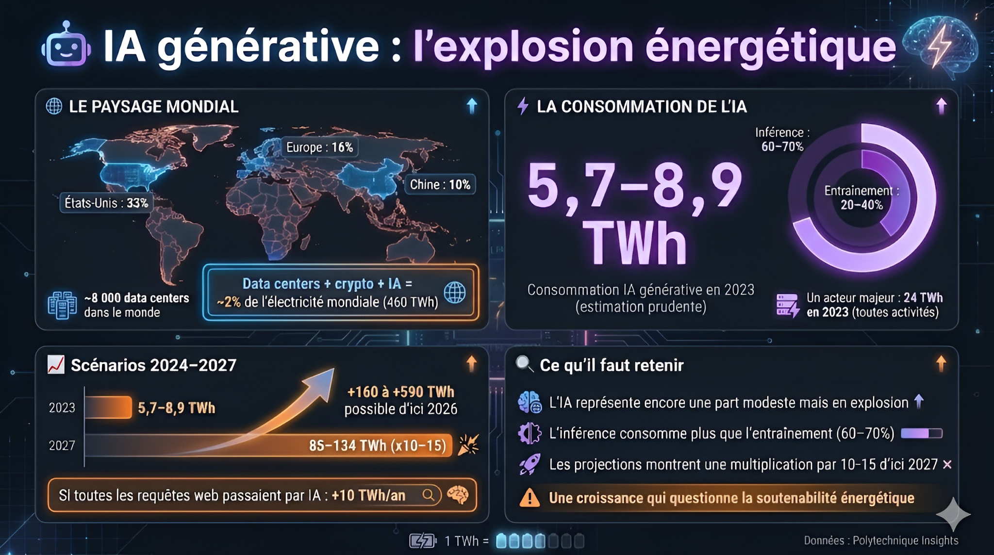 Infographie IA générative